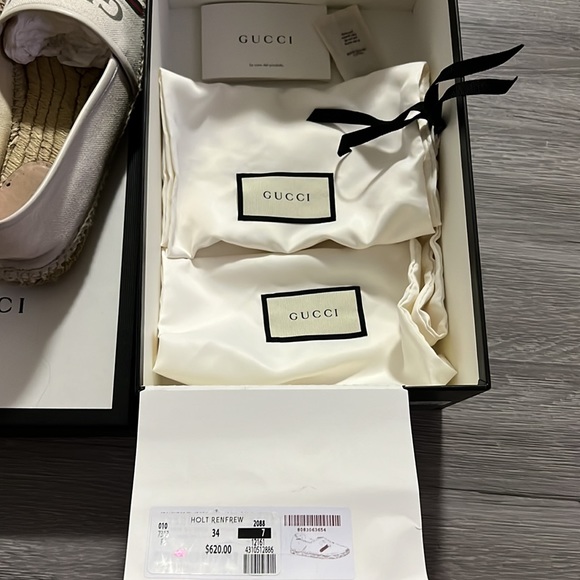 SOLD Gucci espadrilles size 7 with original packaging - Picture 2 of 4